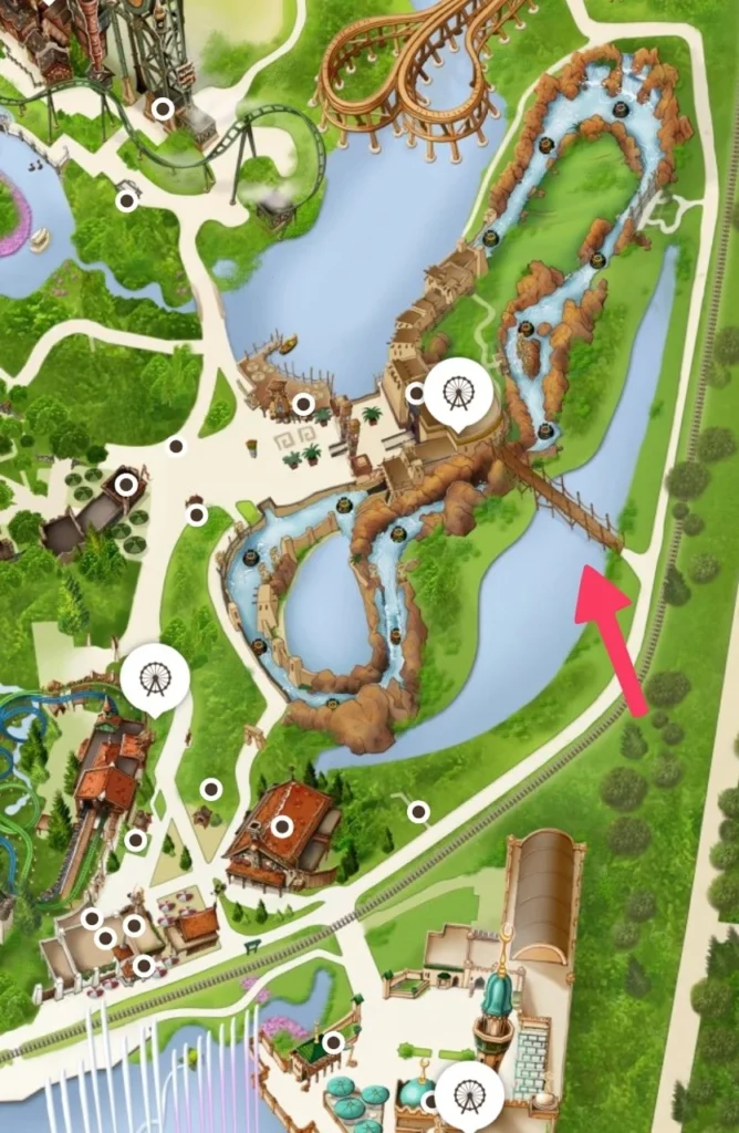 Tips Efteling, mooie route (B)