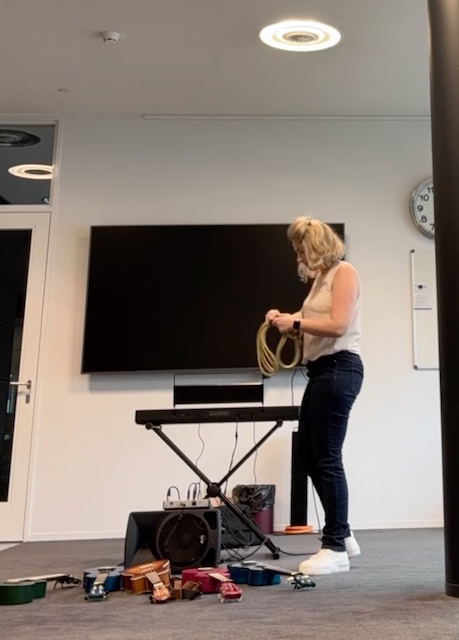 Week 41/42 2025, Opbouwen Muziekworkshop