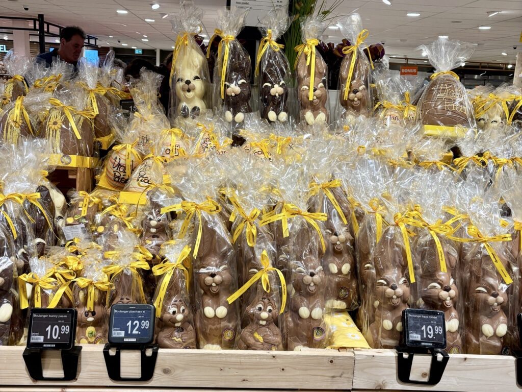 Dagboekstukjes maart 2026 - Paashazen, Chocola (B)