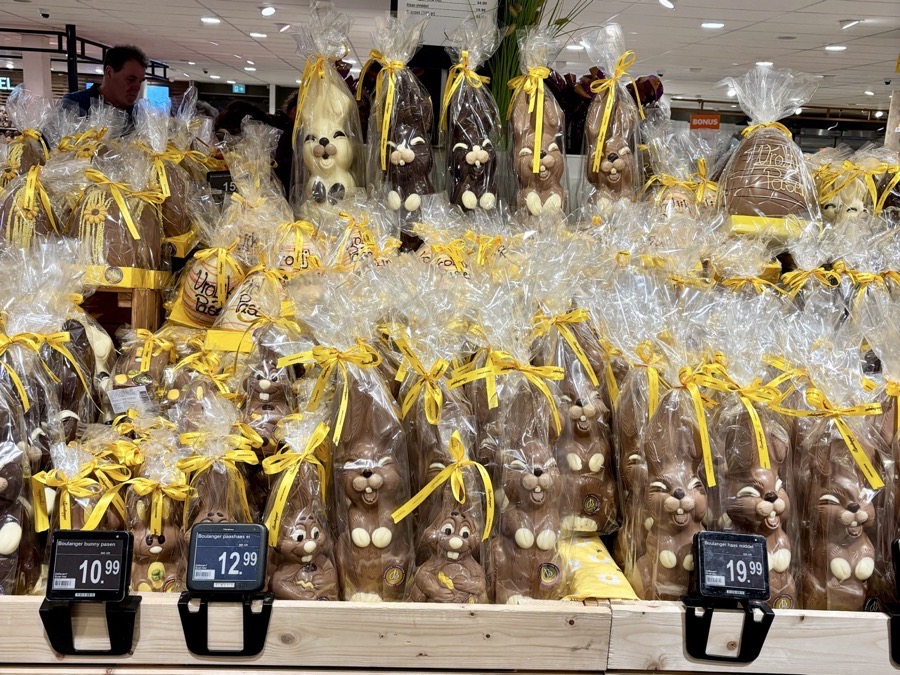 Dagboekstukjes maart 2026 - Paashazen, Chocola (B)